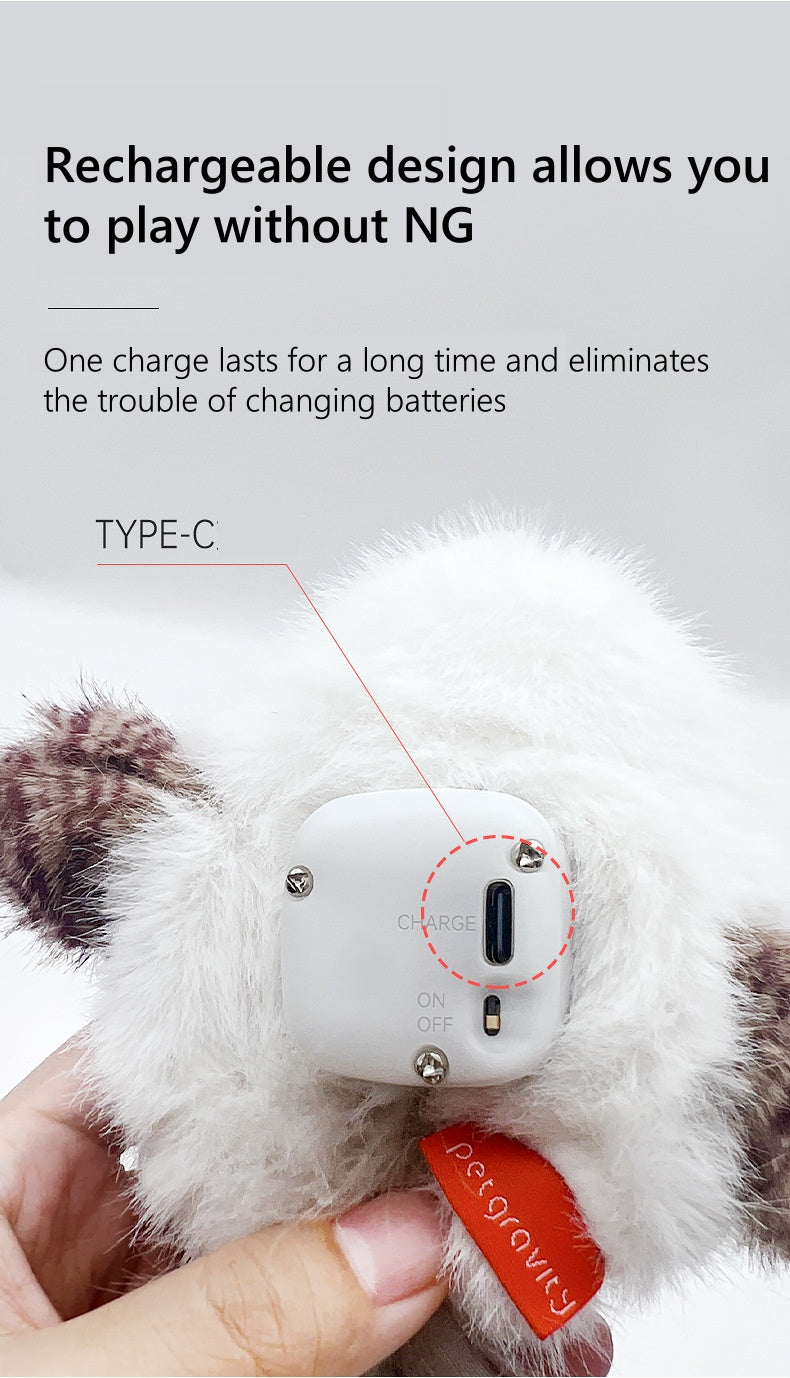 Cat Toy Bird Automatic Cat Teaser-ChicWoo