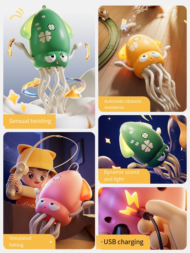 Electric Auto-Avoid Octopus Toys-ChicWoo