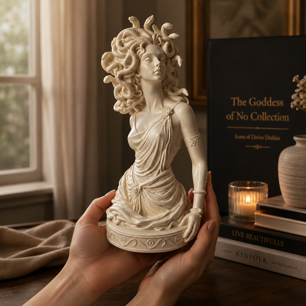 The Goddess of No Collection – 8-Inch Icons of Divine Disdain