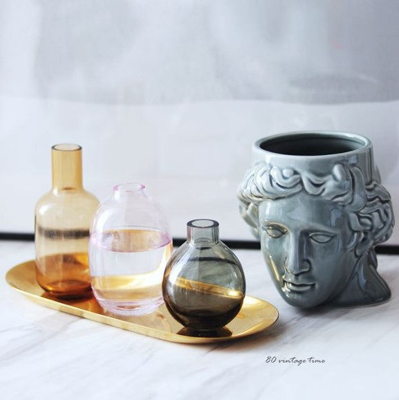 Ceramic Antique Greek Head Mug-ChicWoo