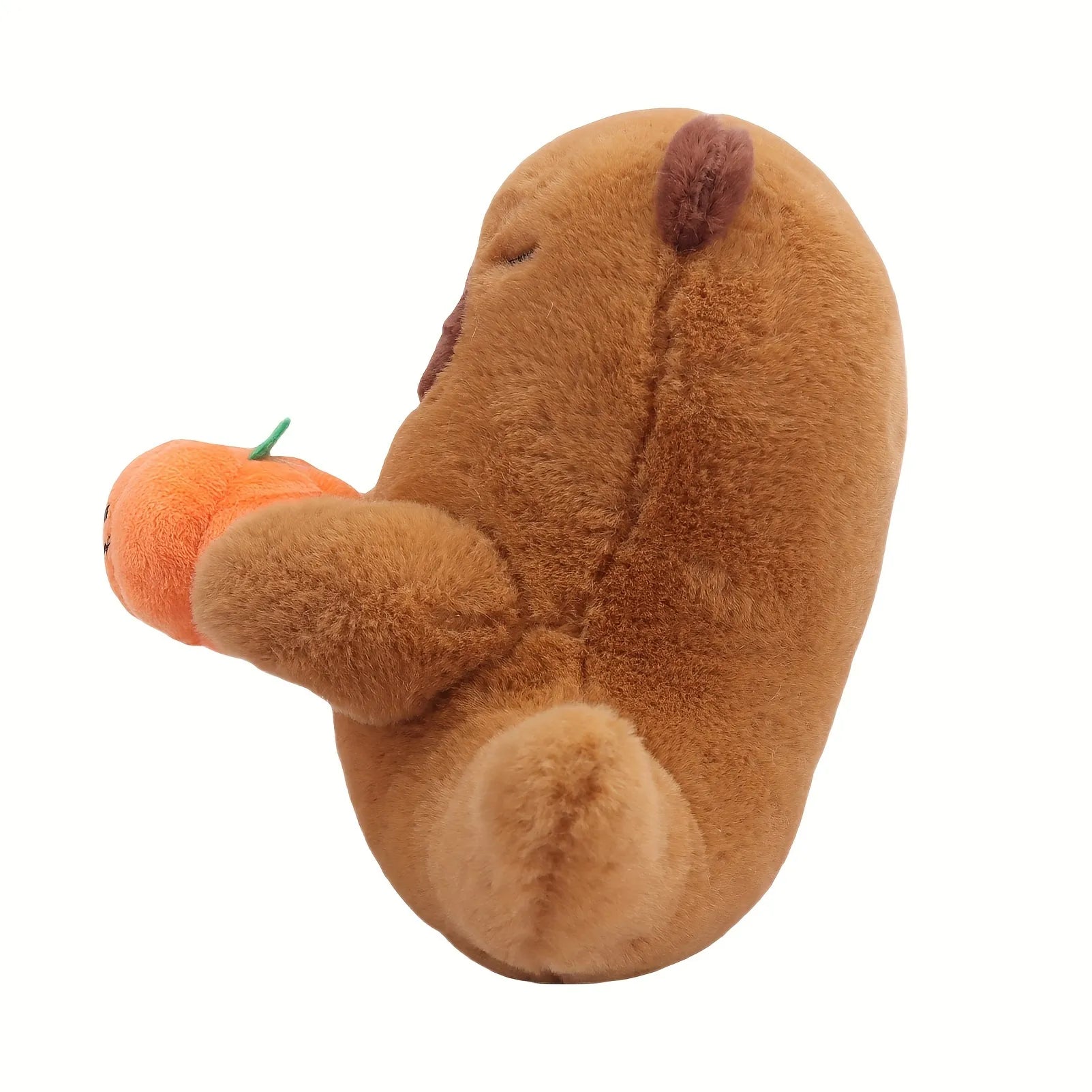 Cute Capybara Ghost Pumpkin Plush Pillow-ChicWoo