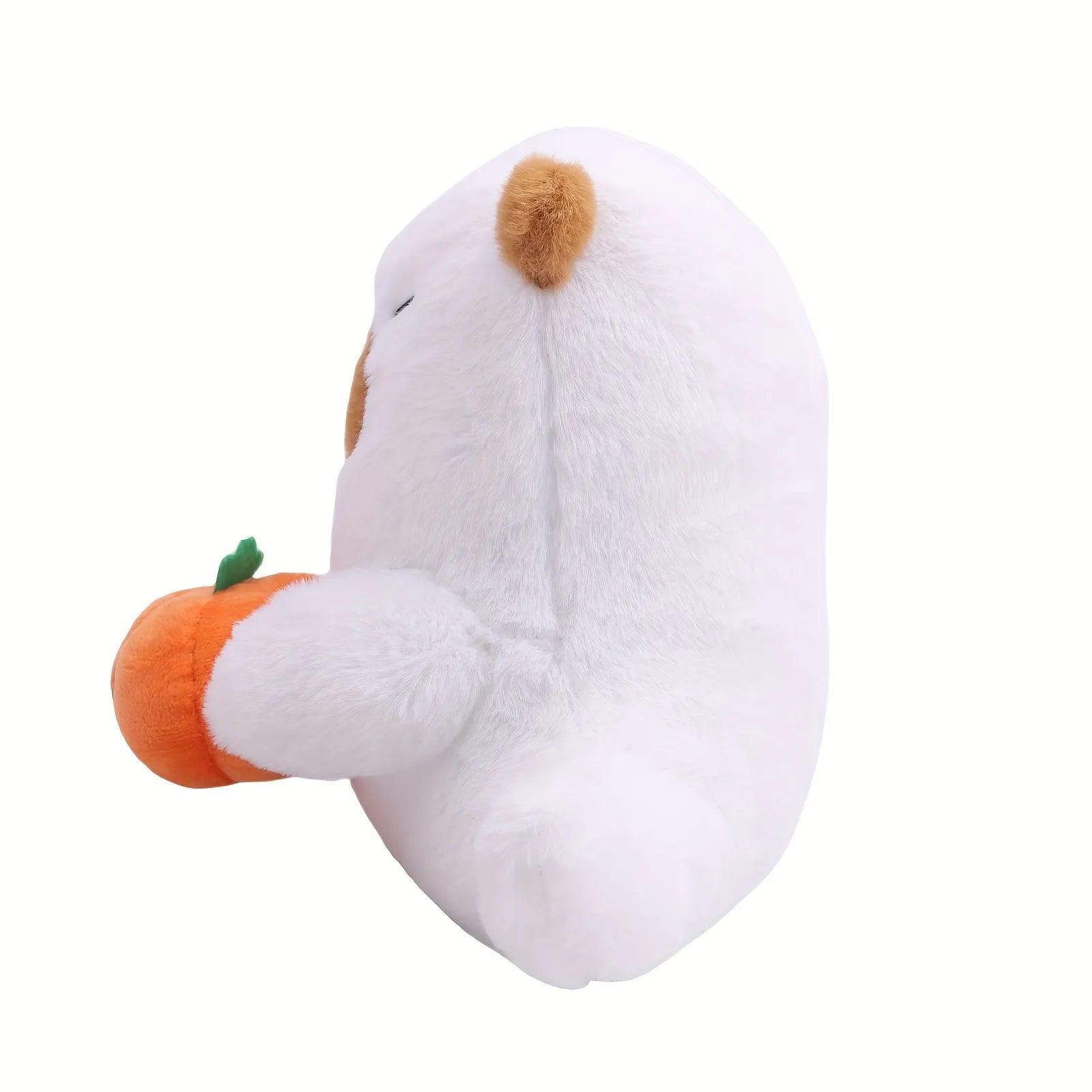 Cute Capybara Ghost Pumpkin Plush Pillow-ChicWoo