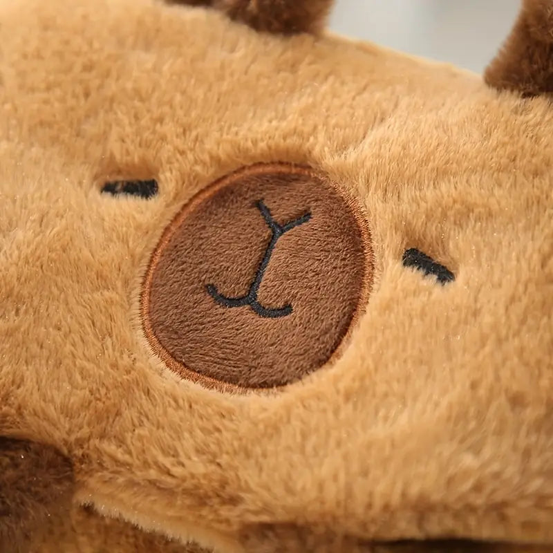 Cute Capybara Plush Crossbody Bag-ChicWoo