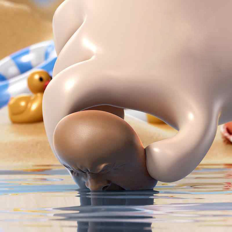 Funny Yawning Water Spray Trick Toys-ChicWoo