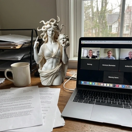 Medusa Statuewith Attitude