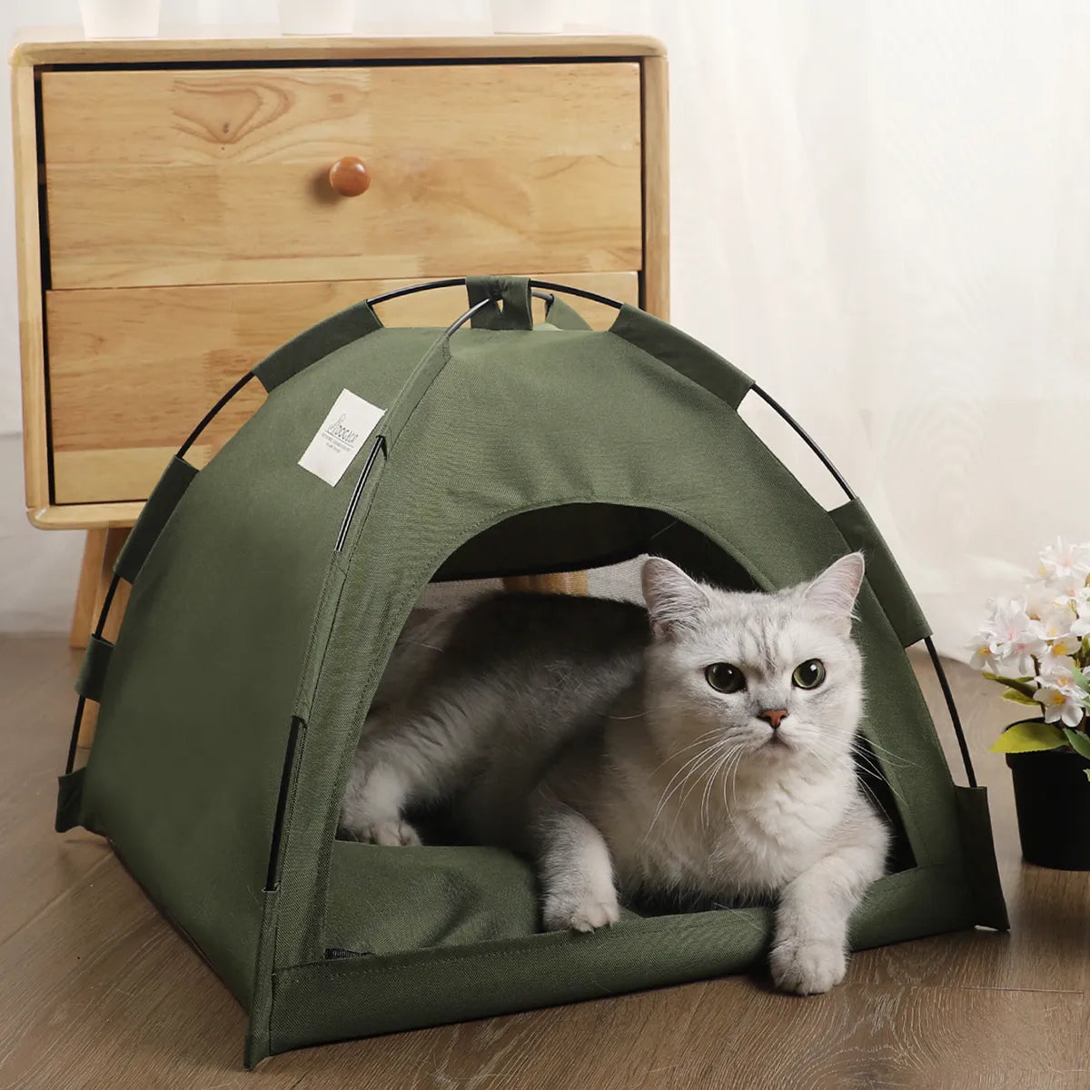 Cute Cat Dog Tent-ChicWoo