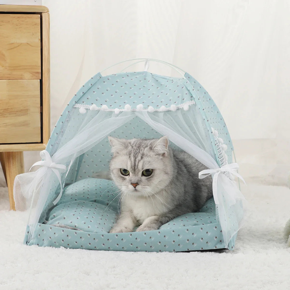 Cute Cat Dog Tent-ChicWoo