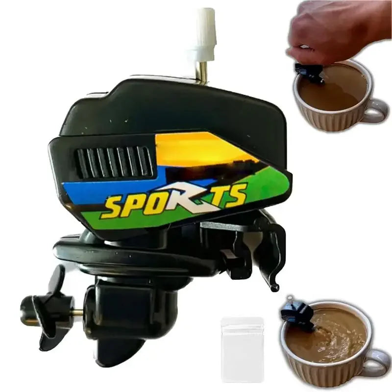 Fun Boat Motor Coffee Mixer Gadget-ChicWoo