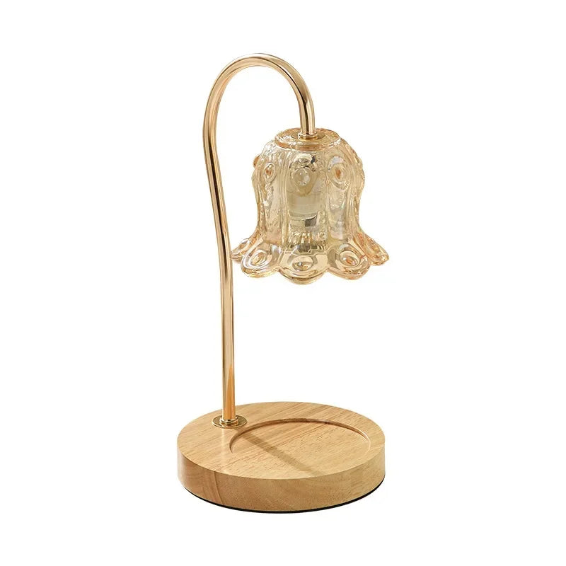 Flower-Shaped Warm Audience Candle Warmer Lamp-ChicWoo