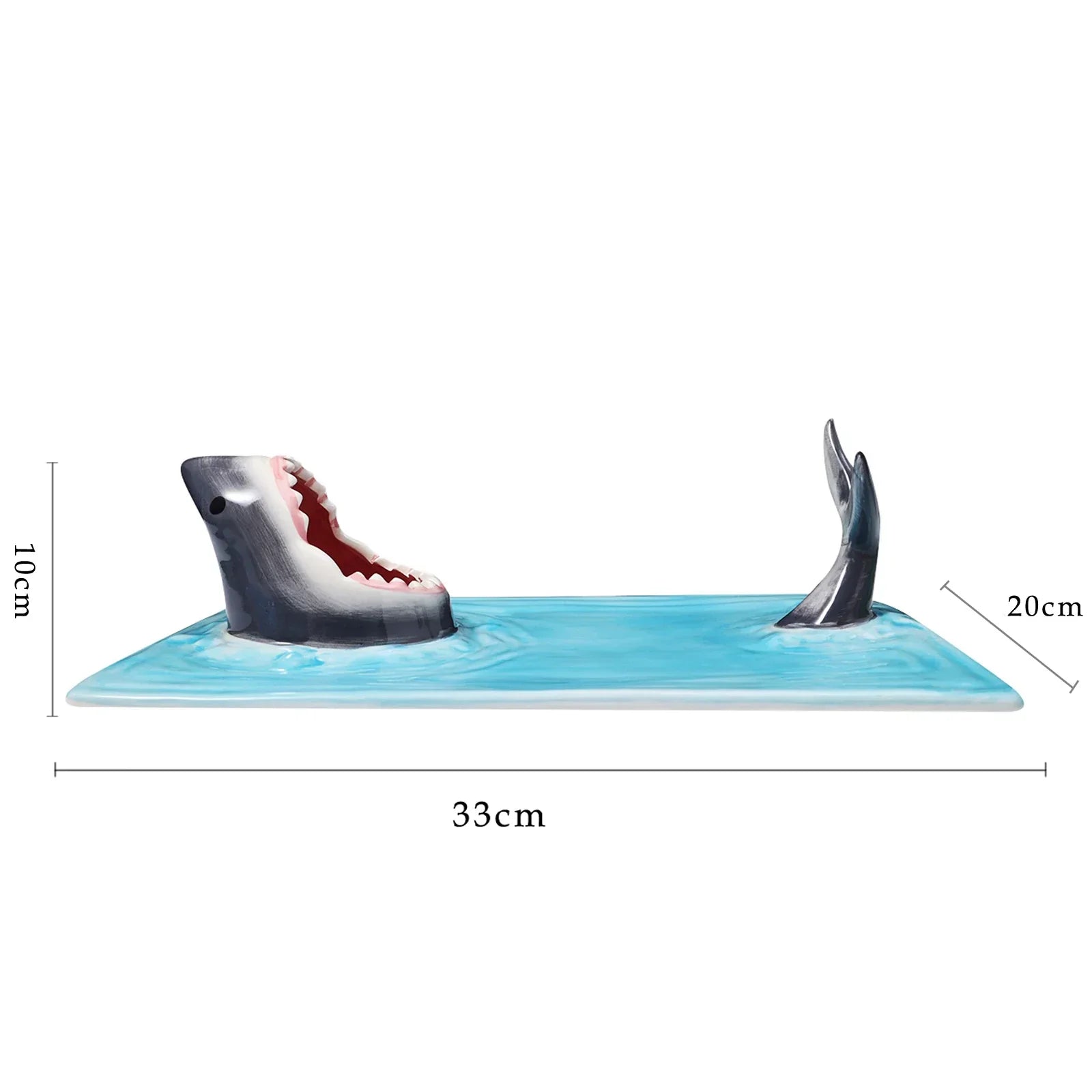 Shark Bite Sushi Serving Platter-ChicWoo