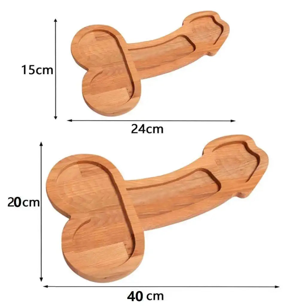 Funny Adult-Themed Multi-Compartment Serving Board-ChicWoo