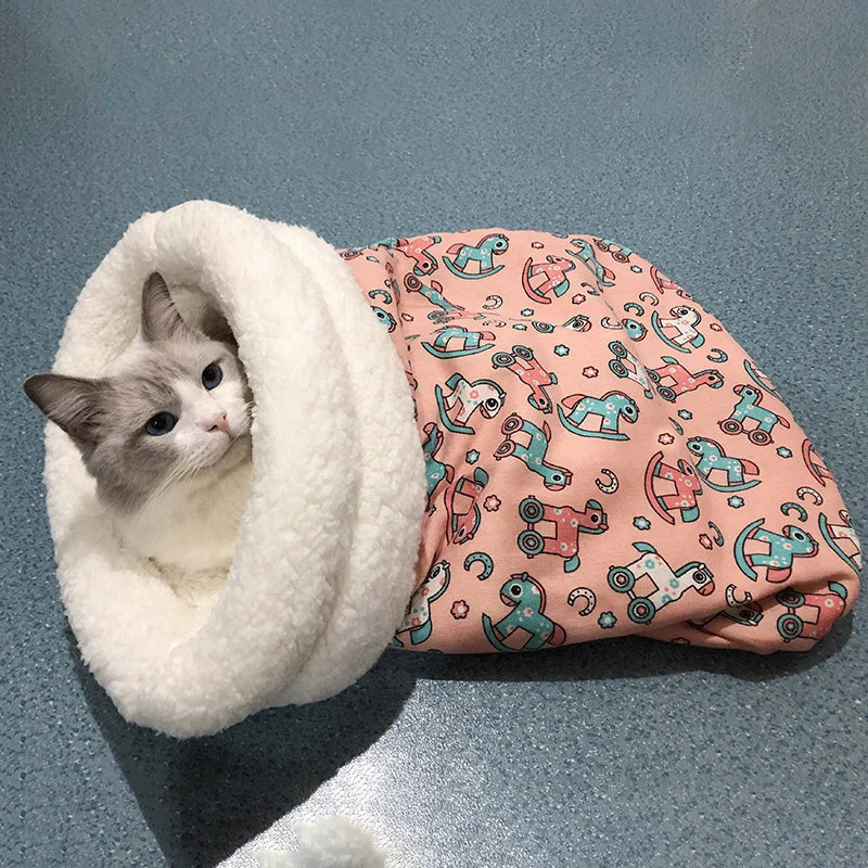 Cozy Cat Sleeping Bag-ChicWoo