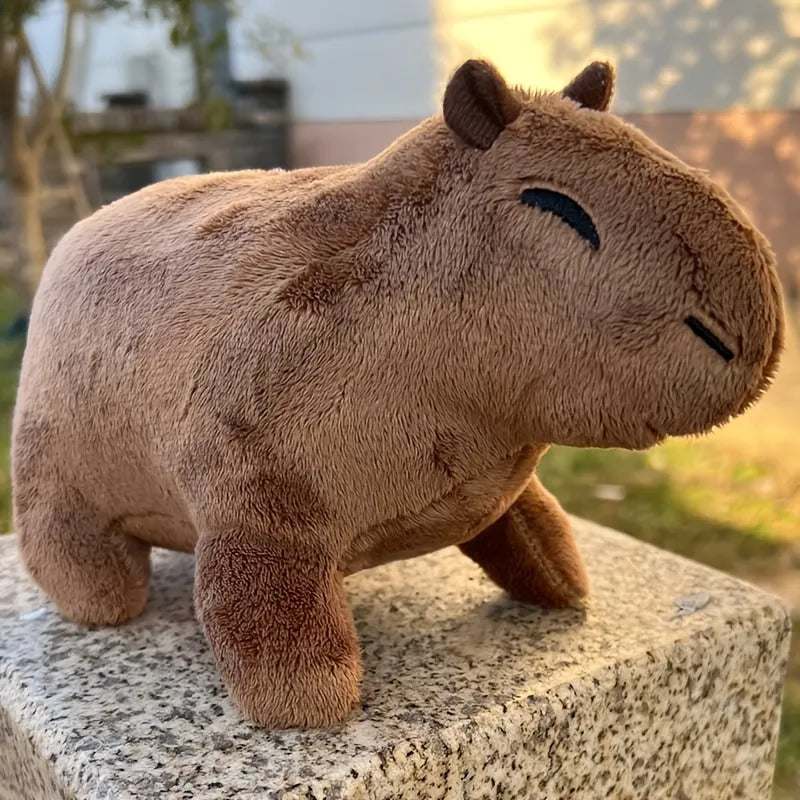 Simulated Capybara Rodent Plush Toy-ChicWoo