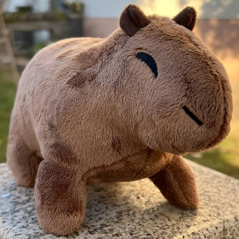 Simulated Capybara Rodent Plush Toy-ChicWoo