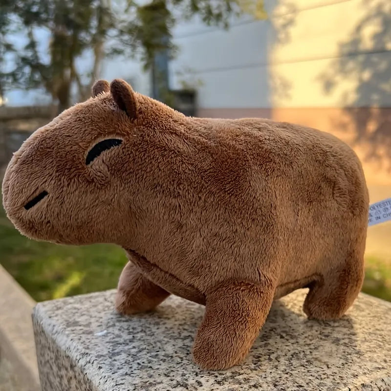 Simulated Capybara Rodent Plush Toy-ChicWoo