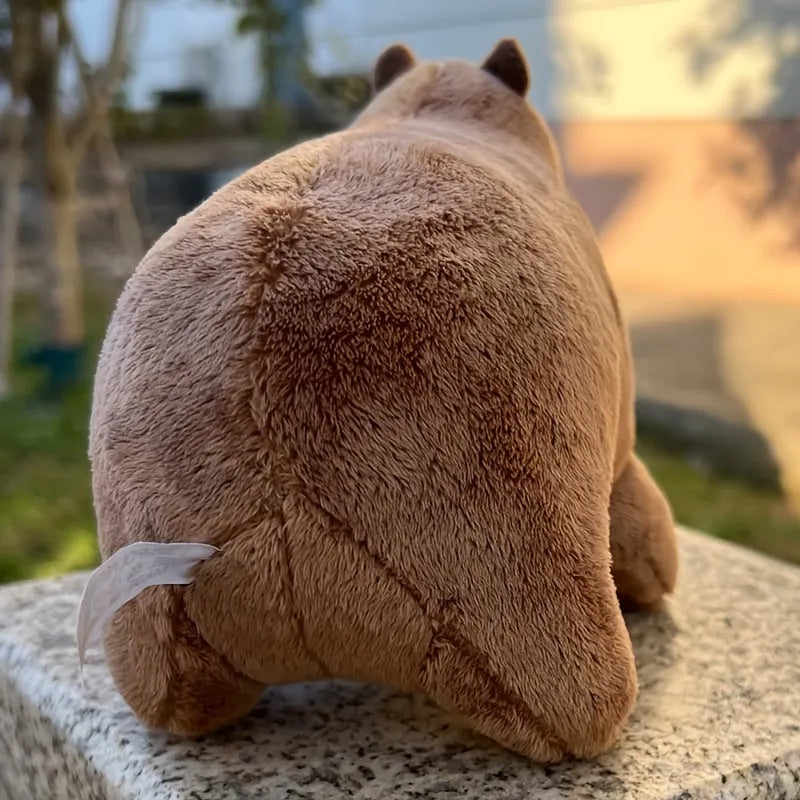 Simulated Capybara Rodent Plush Toy-ChicWoo
