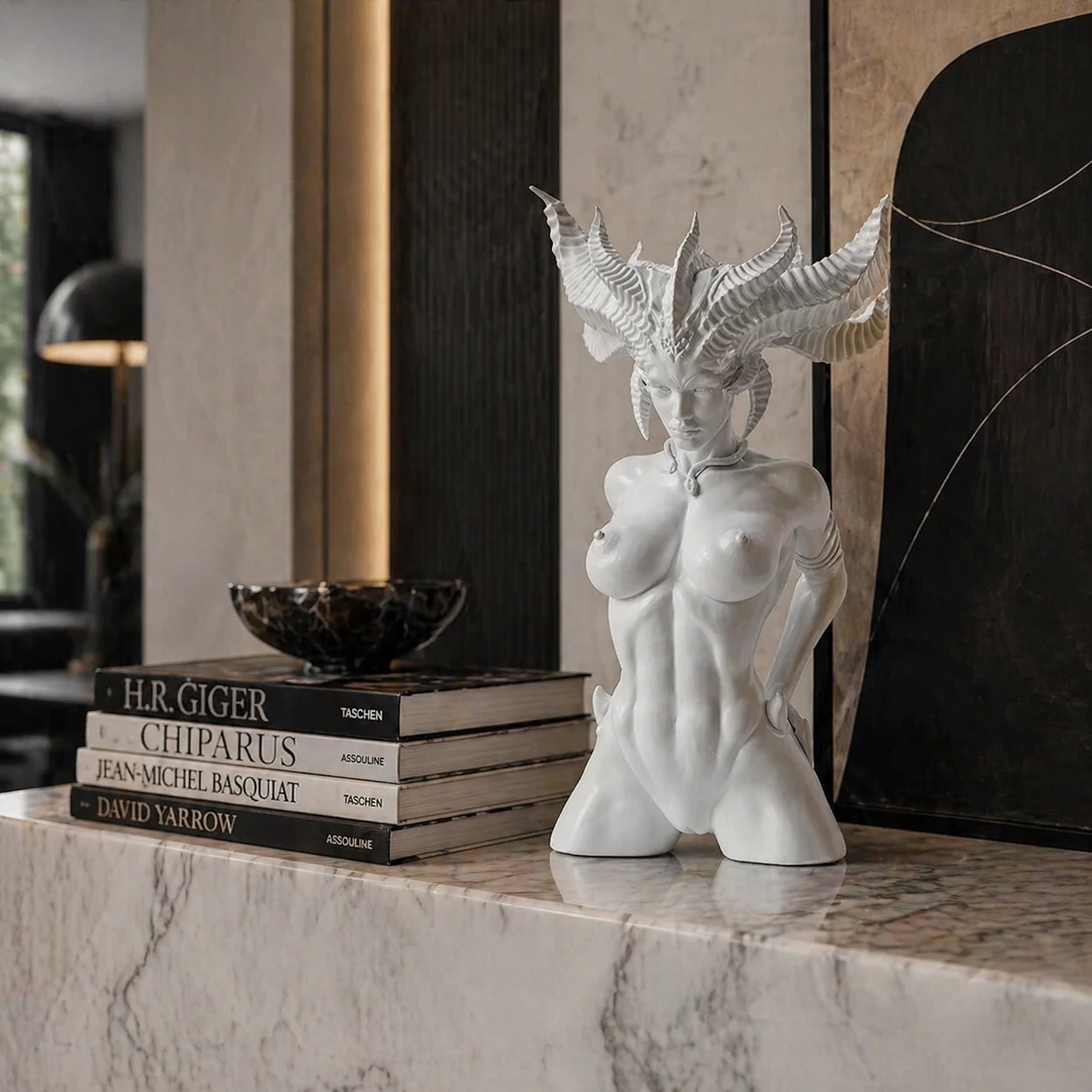 The Sovereign Gaze: Lilith & Medusa Masterpiece Bust