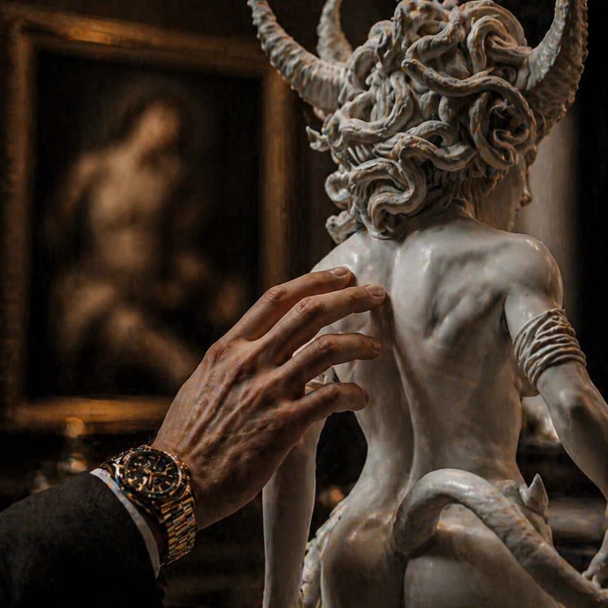 The Sovereign Gaze: Lilith & Medusa Masterpiece Bust