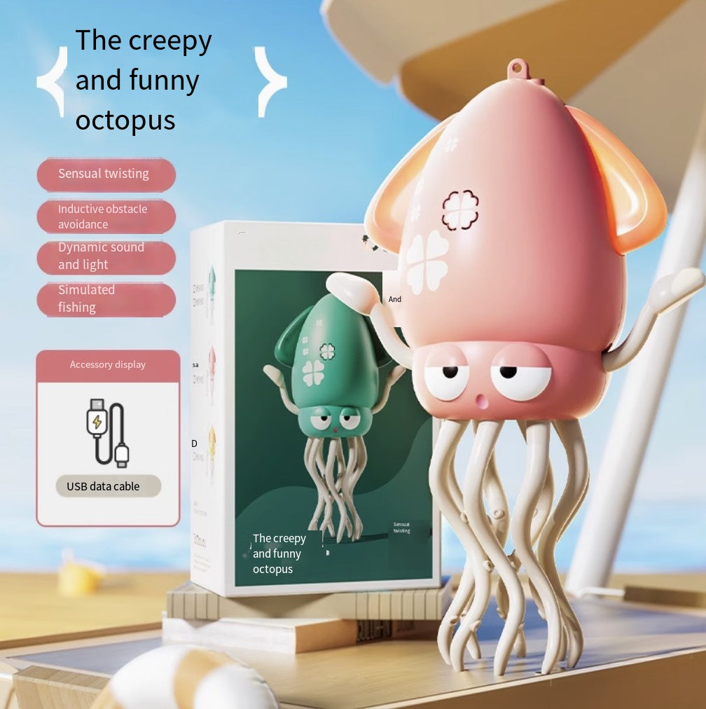 Electric Auto-Avoid Octopus Toys-ChicWoo