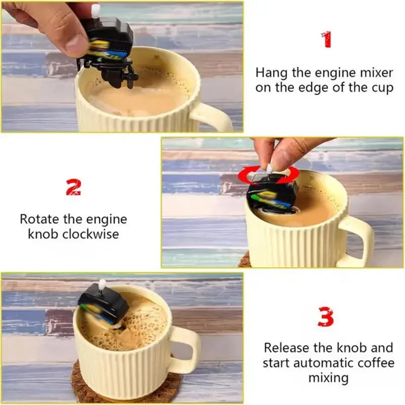 Fun Boat Motor Coffee Mixer Gadget-ChicWoo