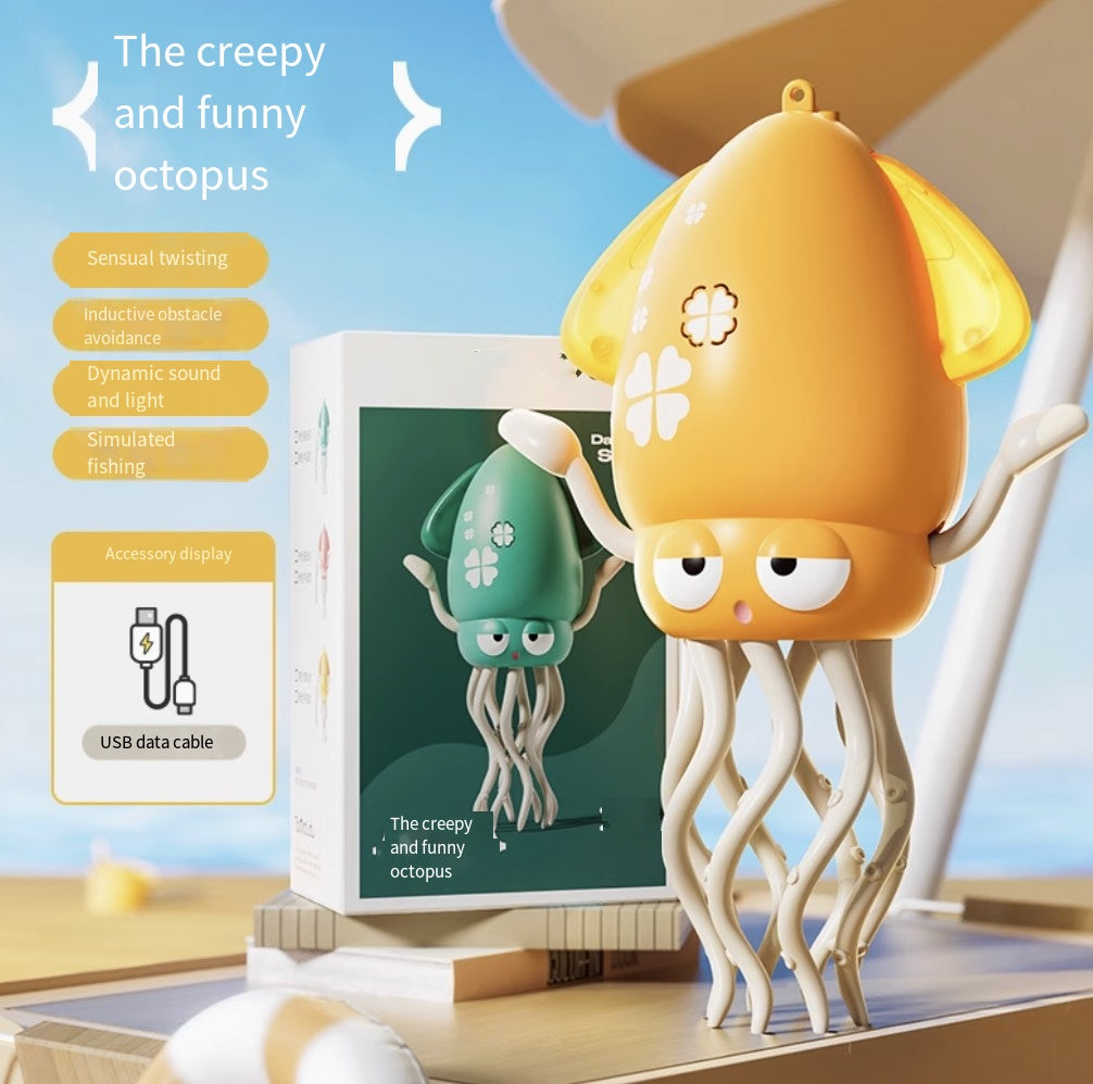 Electric Auto-Avoid Octopus Toys-ChicWoo