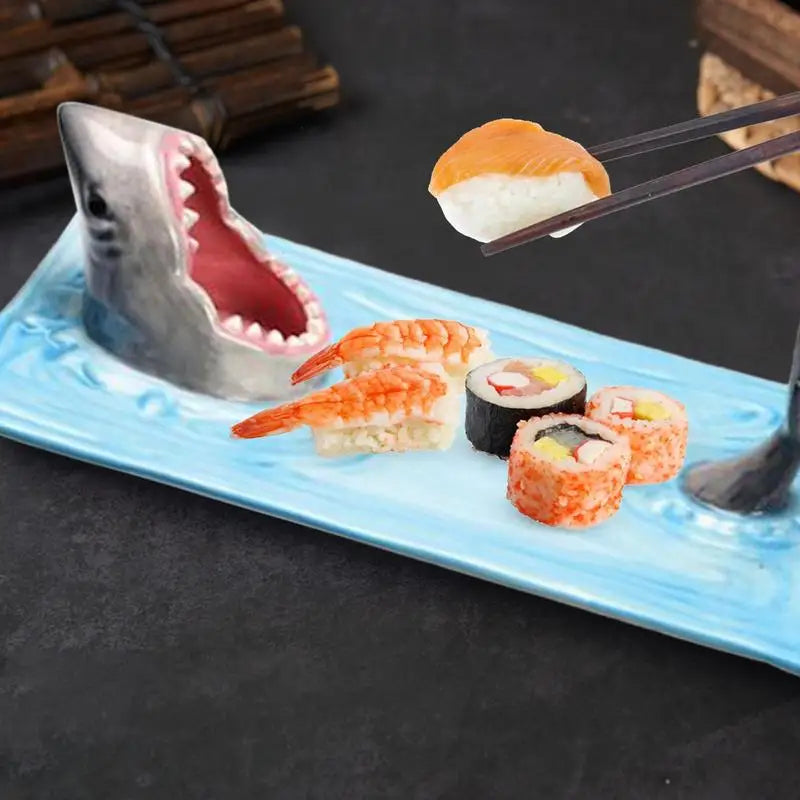 Shark Bite Sushi Serving Platter-ChicWoo