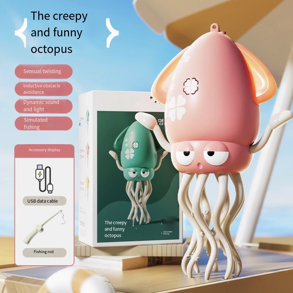 Electric Auto-Avoid Octopus Toys-ChicWoo