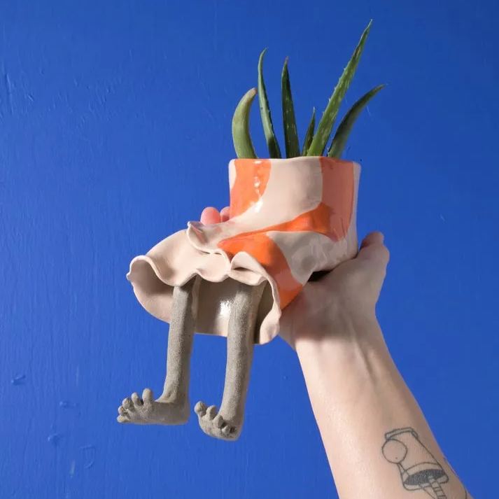 Creative furniture flower pot