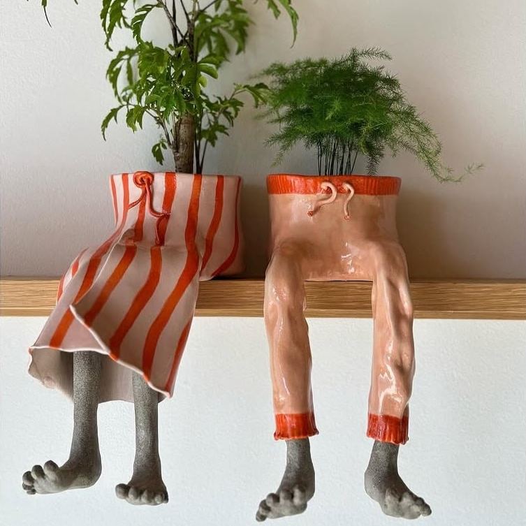 Creative furniture flower pot