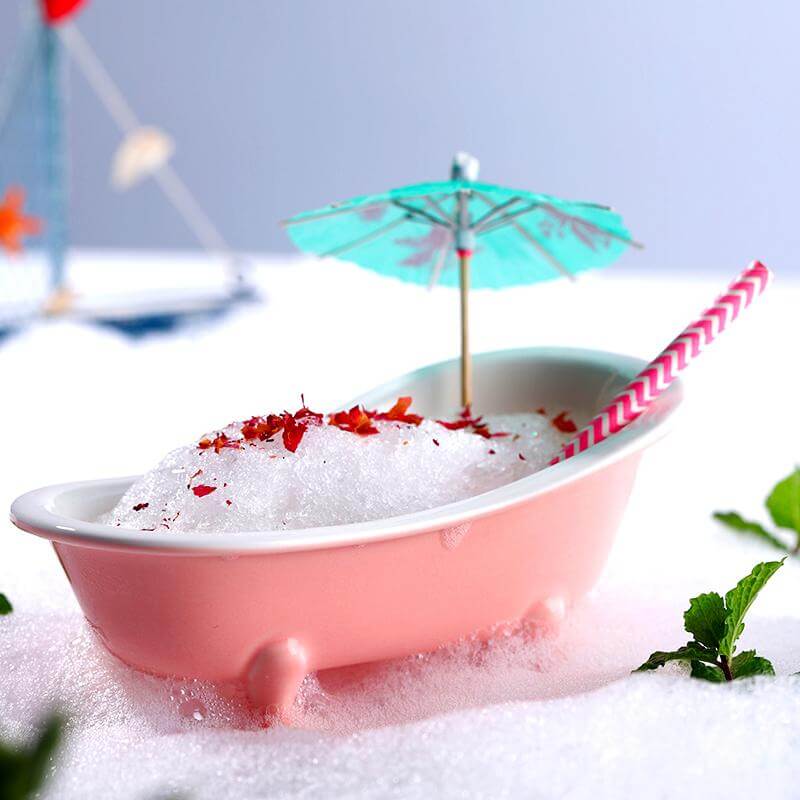 3D Realistic Bathtub Milkshake Cup-ChicWoo