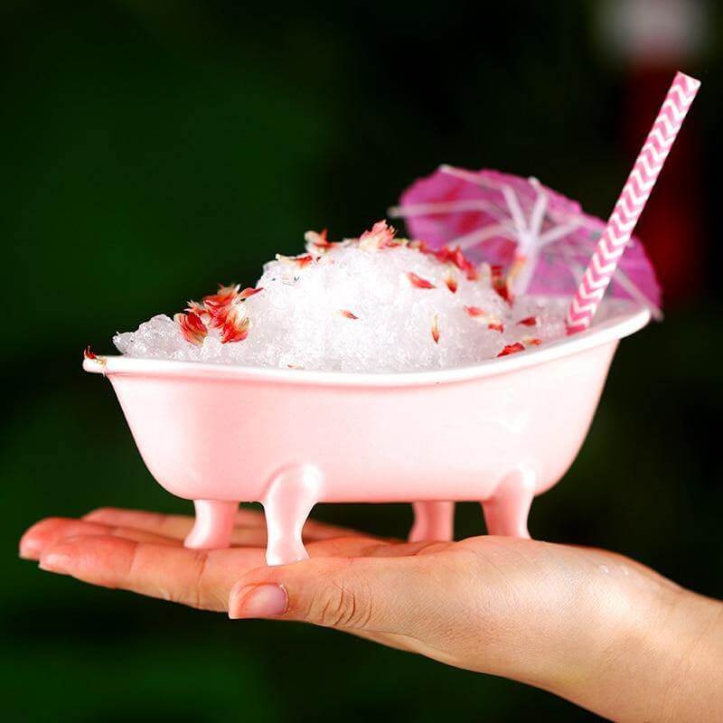 3D Realistic Bathtub Milkshake Cup-ChicWoo