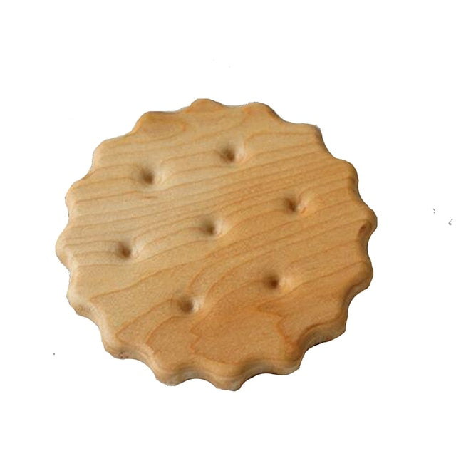 Biscuit Shape Wooden Coaster Placemat-ChicWoo