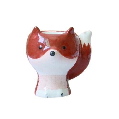 2Pcs Cute Animal Ceramic Breakfast Egg Holder-ChicWoo