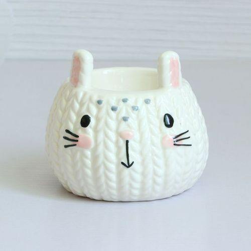 2Pcs Cute Animal Ceramic Breakfast Egg Holder-ChicWoo
