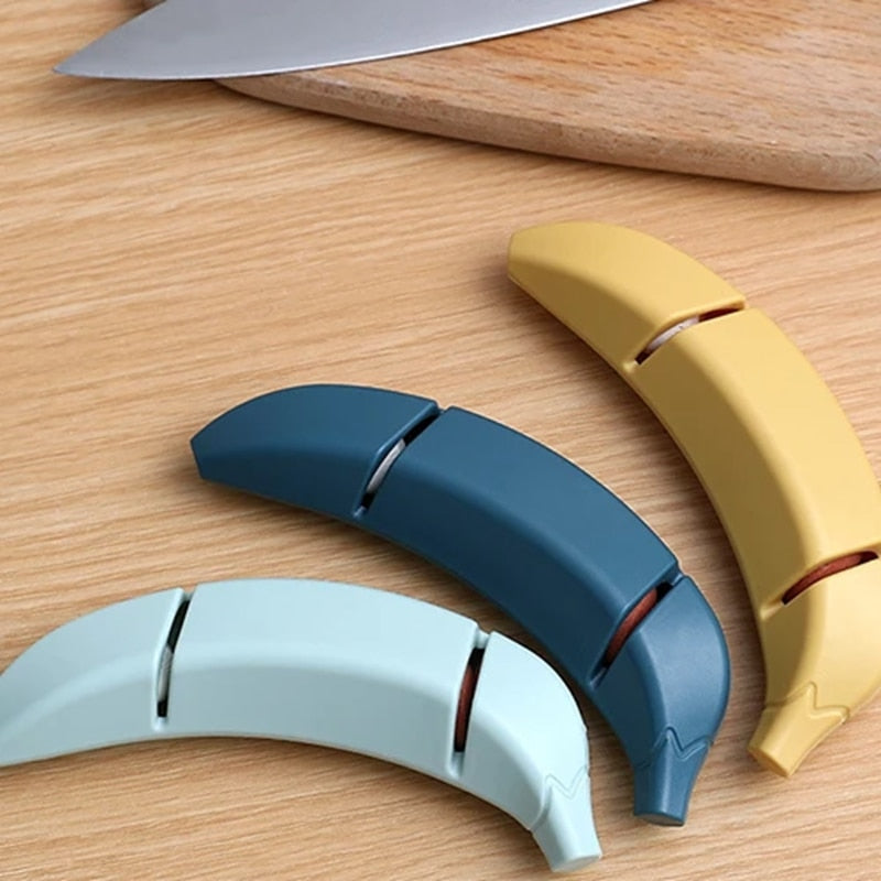 Banana Shape Creative Knife Sharpener Tool-ChicWoo