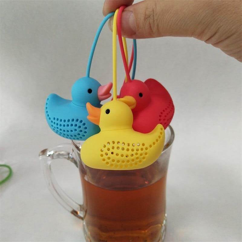 Little Cute Duck Tea Silicone Infuser-ChicWoo