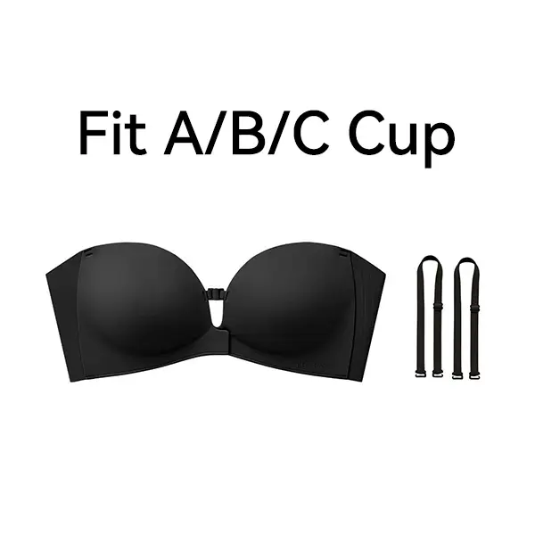 🎉New Arrival💕Wireless Front-Close Bra | Strapless, Padded, Convertible Straps