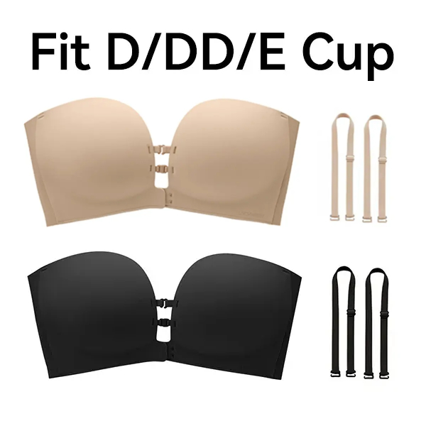 🎉New Arrival💕Wireless Front-Close Bra | Strapless, Padded, Convertible Straps