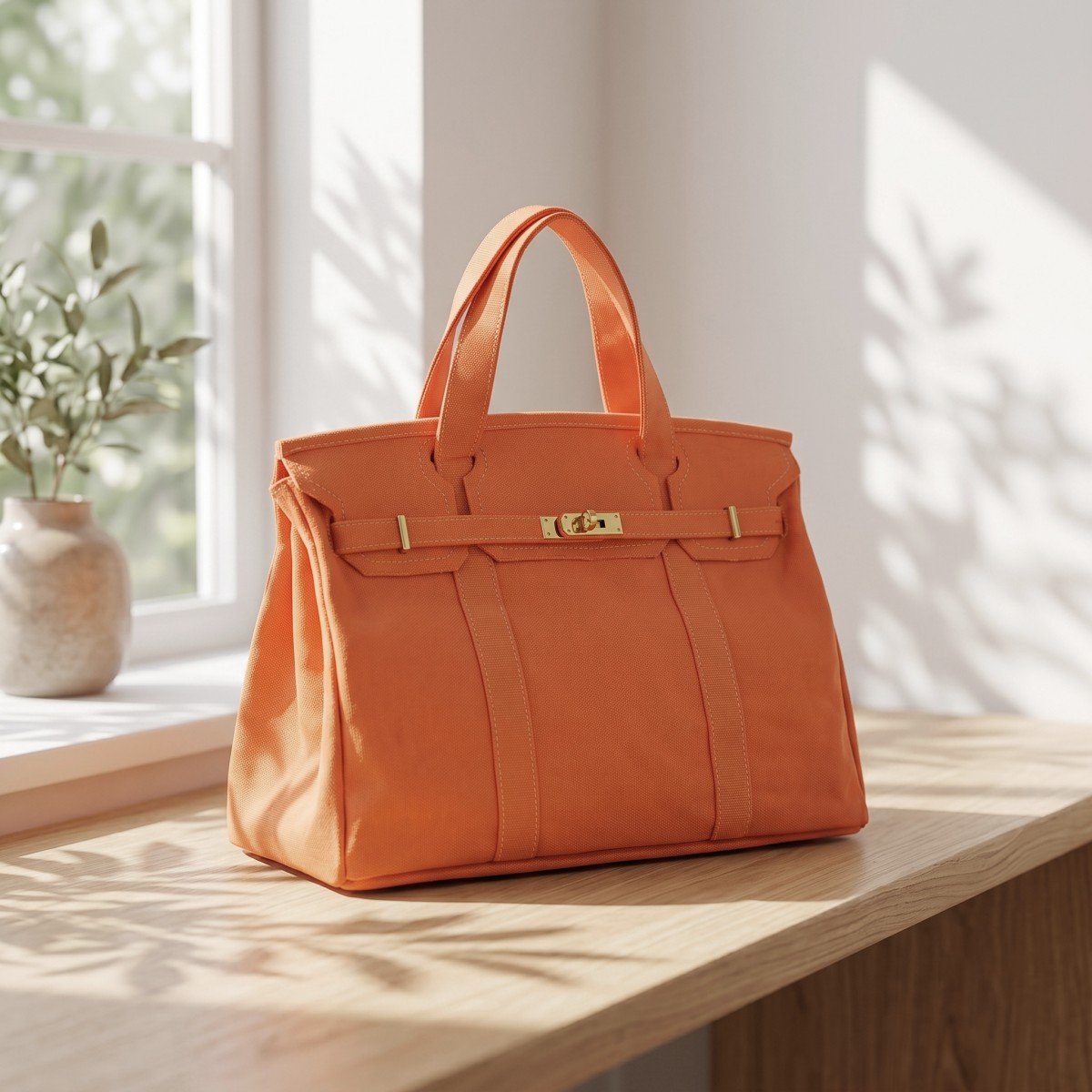 👜✨ Premium Canvas Tote Bag – Large Capacity, High-End Design, Everyday Essential