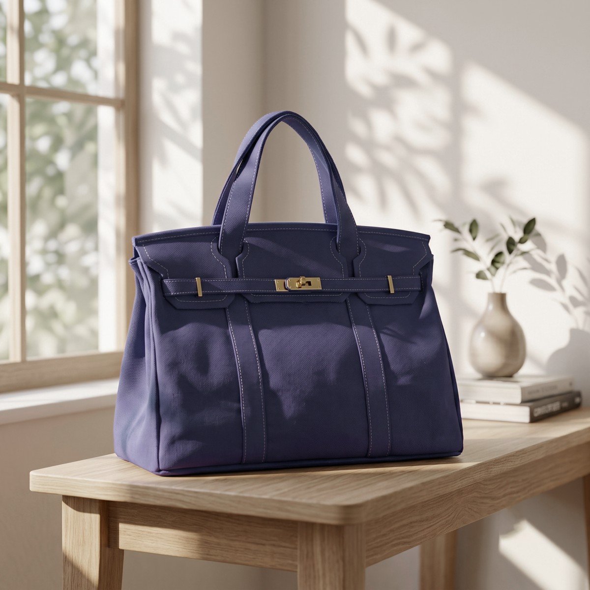 👜✨ Premium Canvas Tote Bag – Large Capacity, High-End Design, Everyday Essential