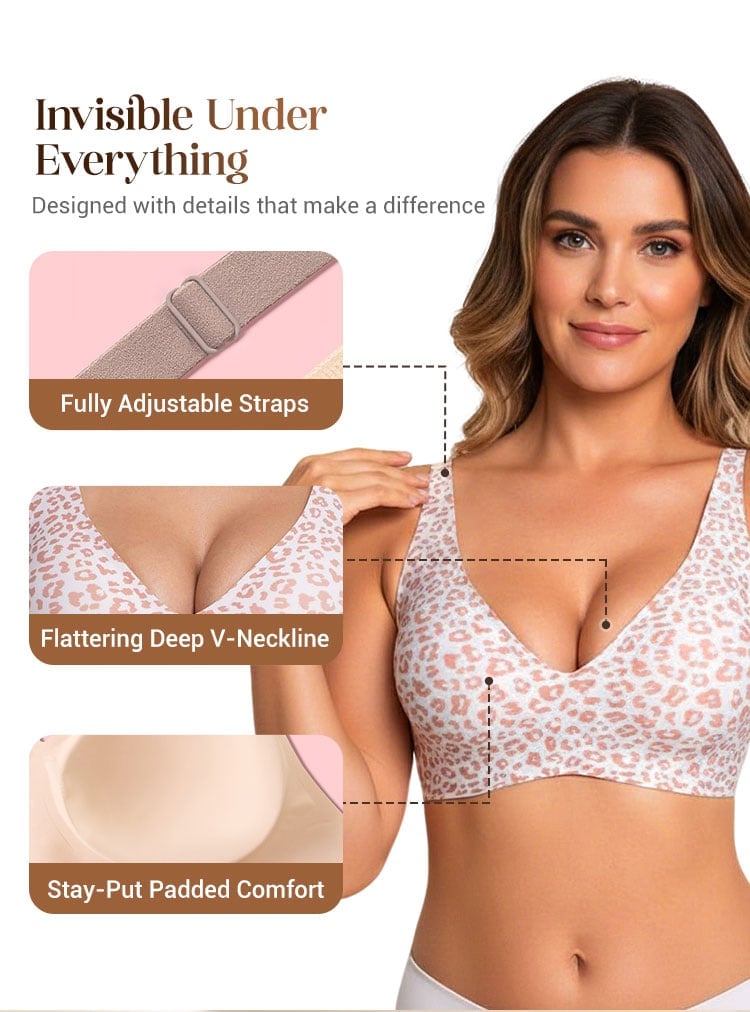 New Year Limited Sale💕Womens Comfortable Push Up Wireless Bras