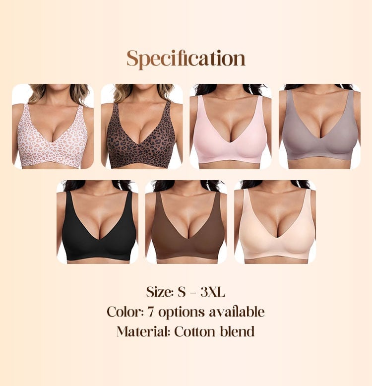 New Year Limited Sale💕Womens Comfortable Push Up Wireless Bras