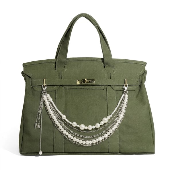 👜✨ Premium Canvas Tote Bag – Large Capacity, High-End Design, Everyday Essential