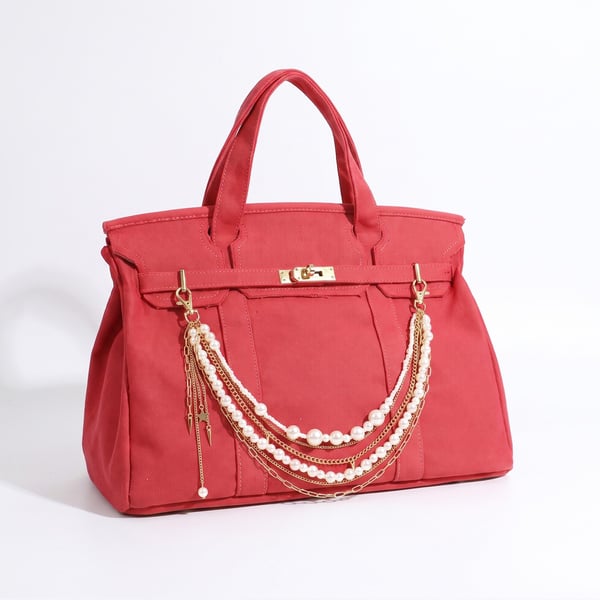 👜✨ Premium Canvas Tote Bag – Large Capacity, High-End Design, Everyday Essential