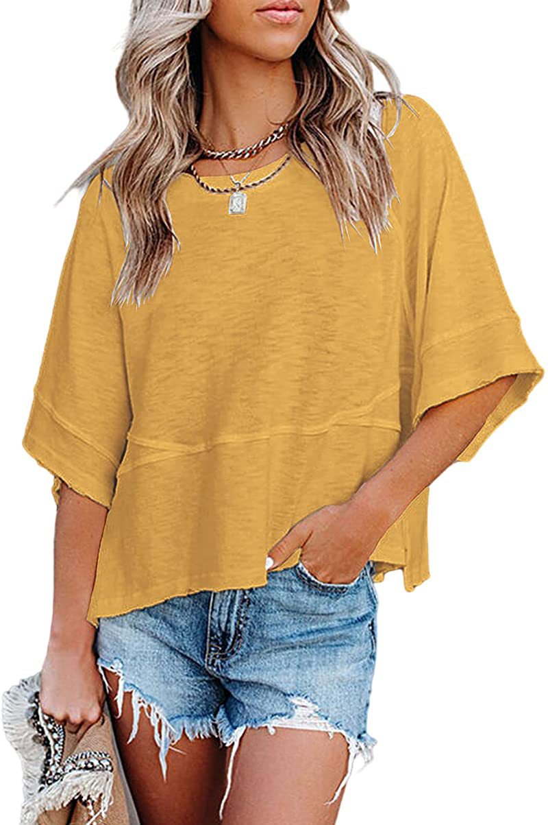 🎉New Arrival💛The Summer 2-Piece Set | Short Sleeve Button Top & Elastic Waist Pants🔥Buy 2 Free Shipping& 10% off