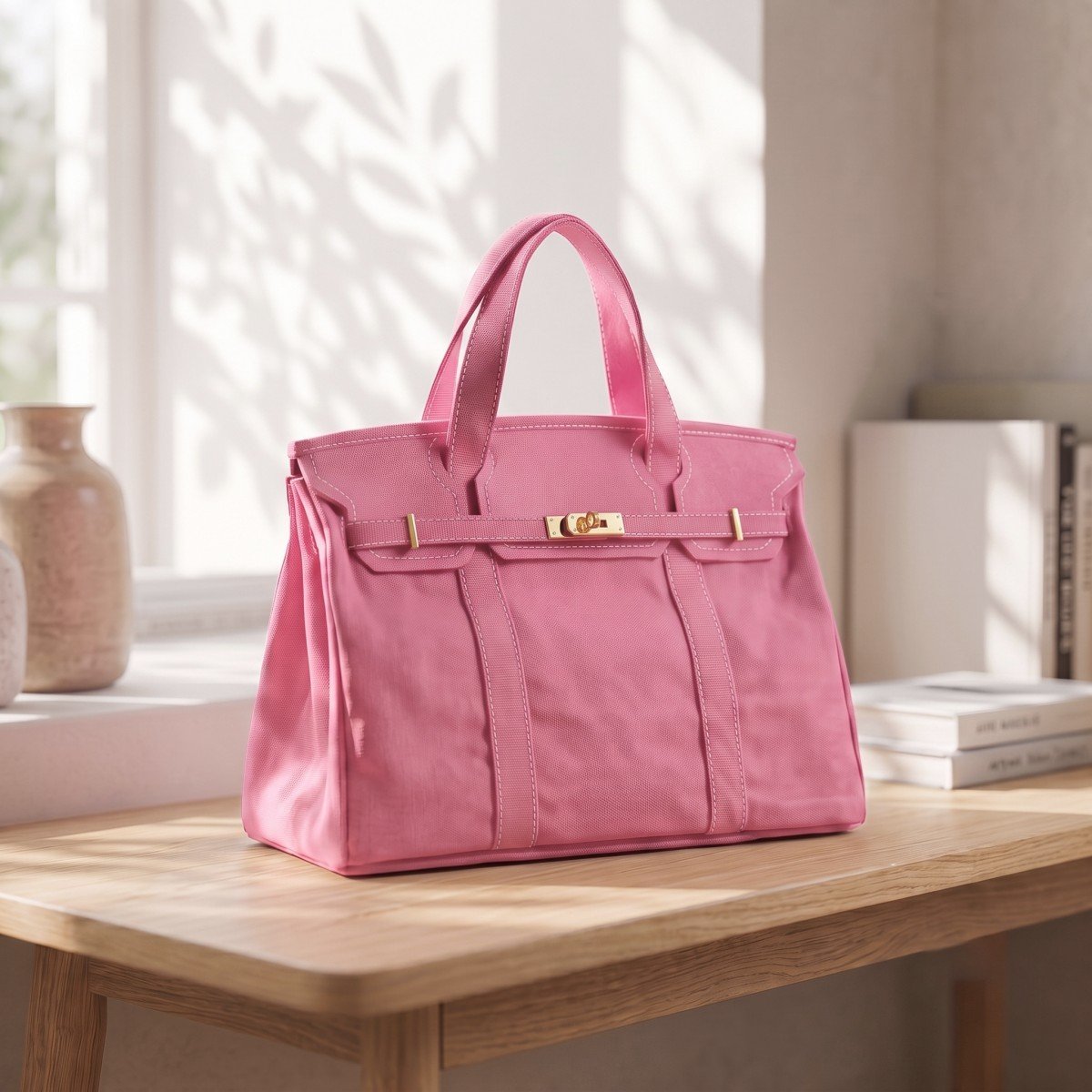 👜✨ Premium Canvas Tote Bag – Large Capacity, High-End Design, Everyday Essential