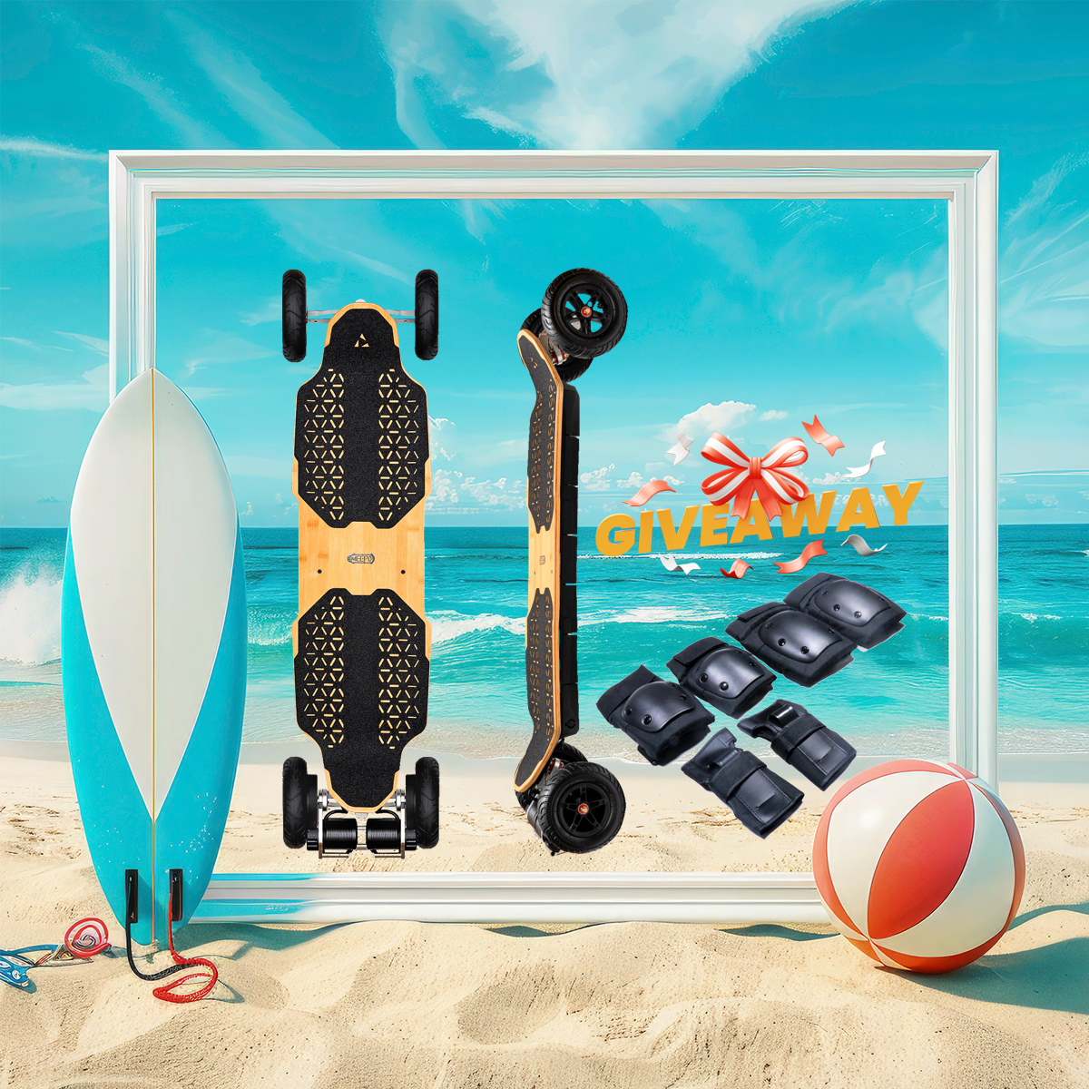 Meepo Hurricane Bamboo Pro Kite（Air Transport）