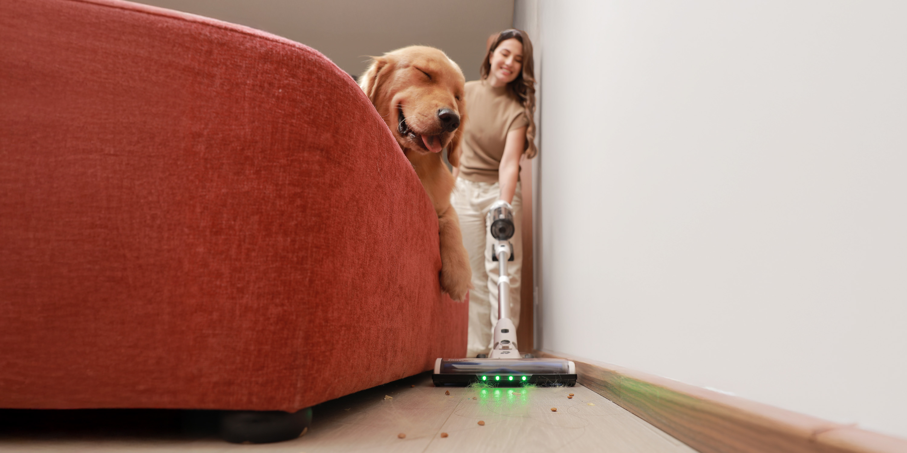 Minimalist home cleaning hack: less clutter, less chores with K20 cordless vacuum