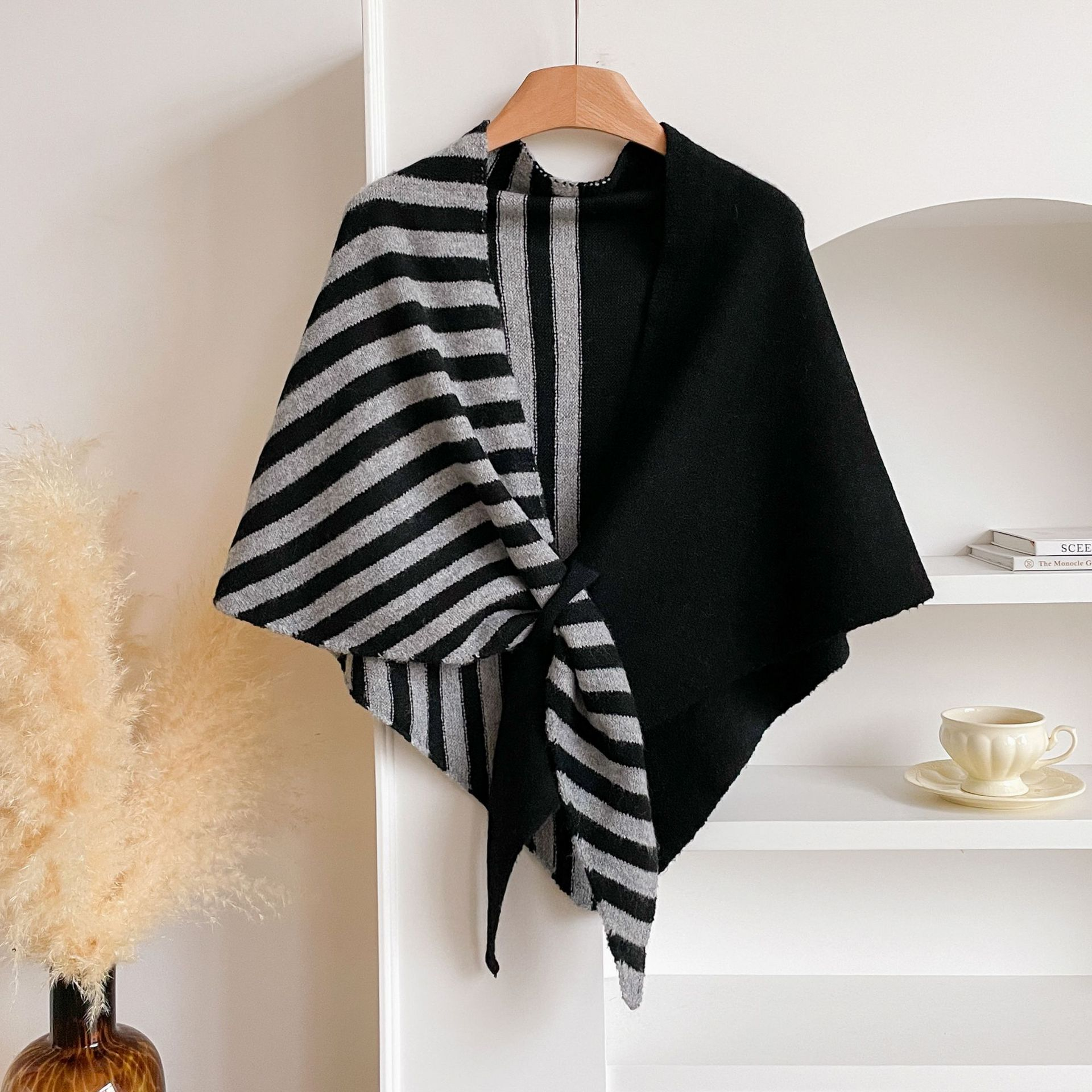 🥳2026 HOT SALE💞50K+ SOLD!🍂Women's Solid Color Shawl for All Seasons🍁 