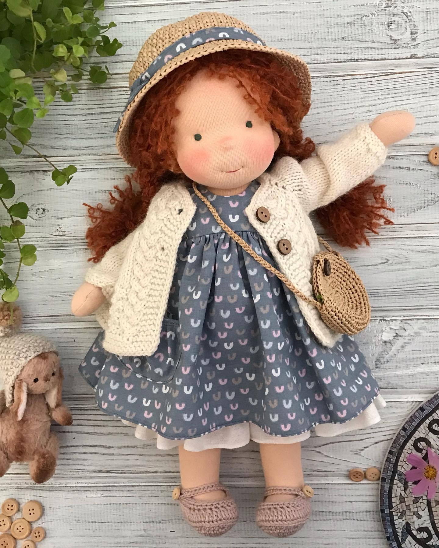 👧Handmade Waldorf Doll - Lydia